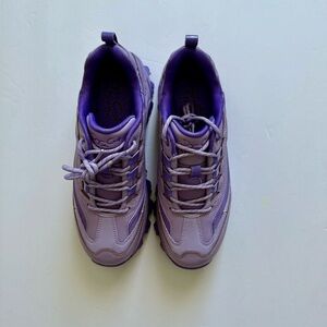 Lavender Skechers Sneakers